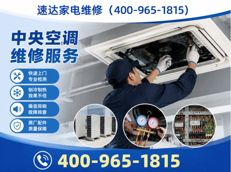 运城中央空调维修展示图